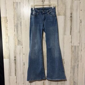 Wild Fable Blue Denim Fit & Flare Jeans